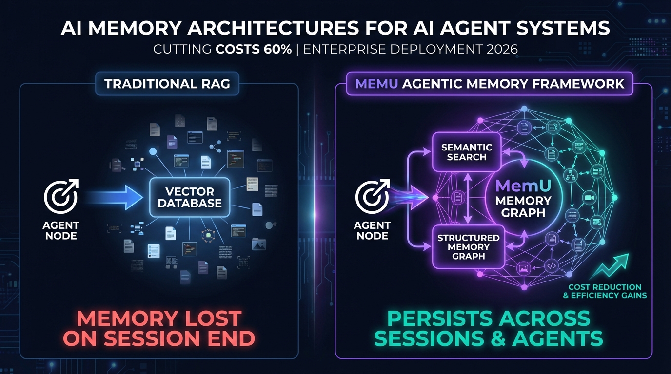 Two-layer memory architecture for AI agents