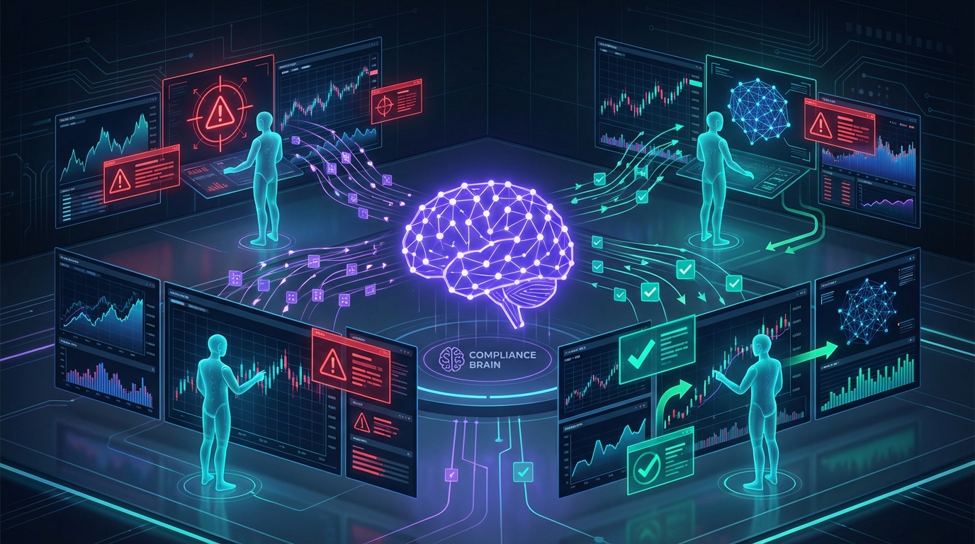 AI financial compliance agents monitoring