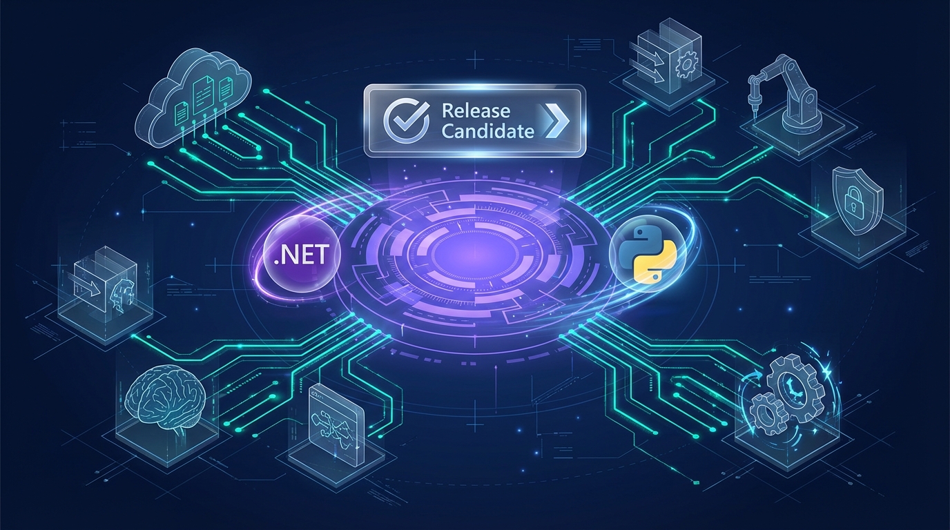 Microsoft Agent Framework release candidate unified SDK